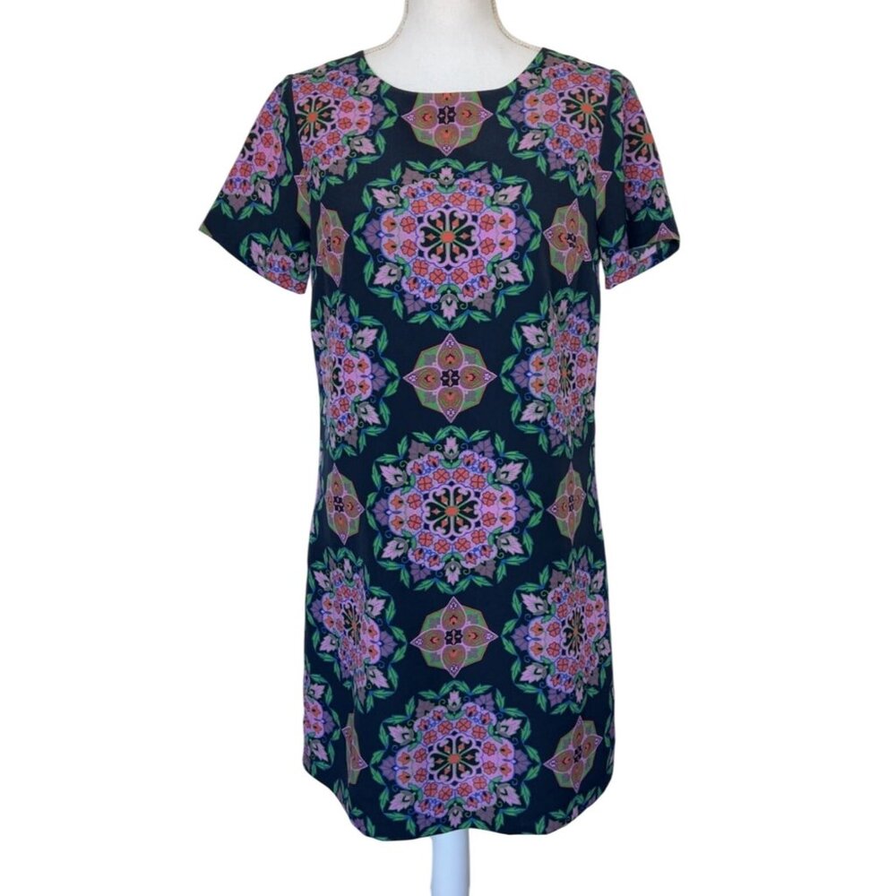 J. Crew floral shift dress size 4